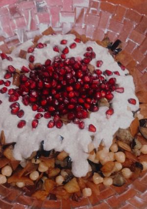 صورة لوصفة سلطة الباذنجان