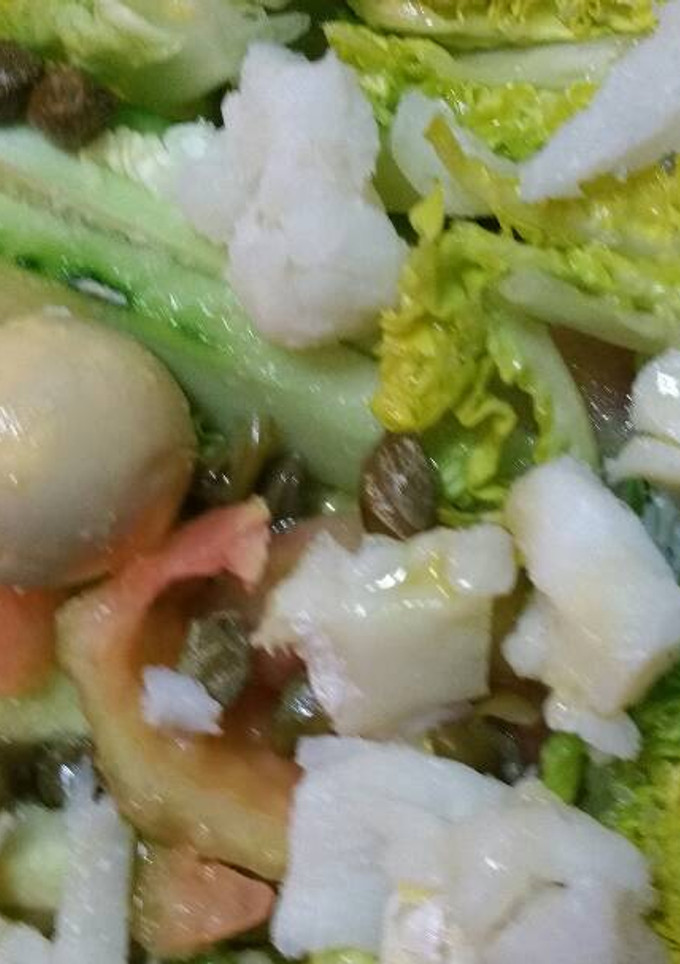 Una foto de Cogollos con bacalao