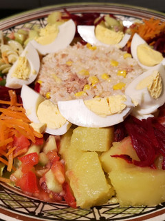 Una foto de Ensalada típica marroquí