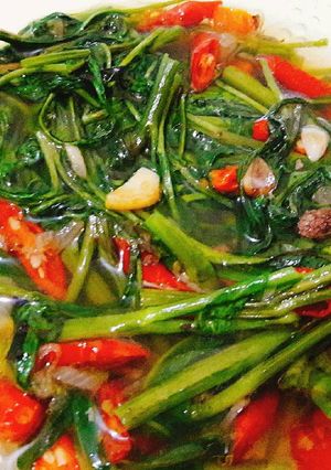 Foto resep Tumis kangkung terasi