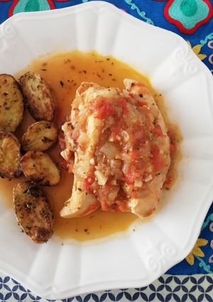 Una foto de Pollo al jugo