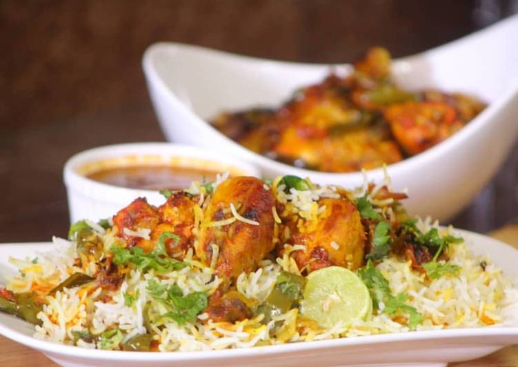 دجاج 65 مع رز