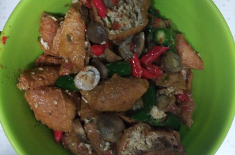 Cara Membuat Tumis jamur kancing tahu Untuk Jualan