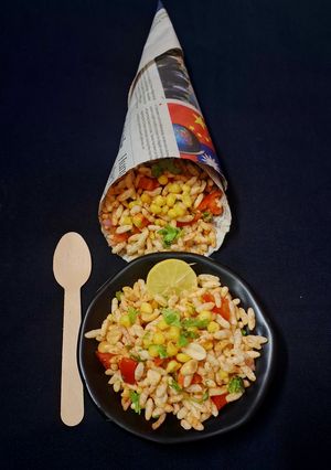 A picture of Puffed Rice Bhel Puri (Evening Snacks In TamilNadu).