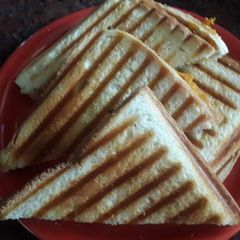 A picture of Cheese sandwich grilled.
