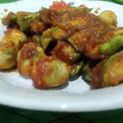 รูปของ Balado terong & telur puyuh