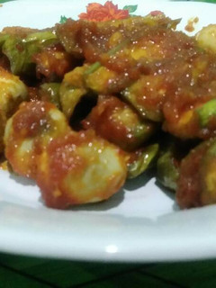 Foto resep Balado terong & telur puyuh