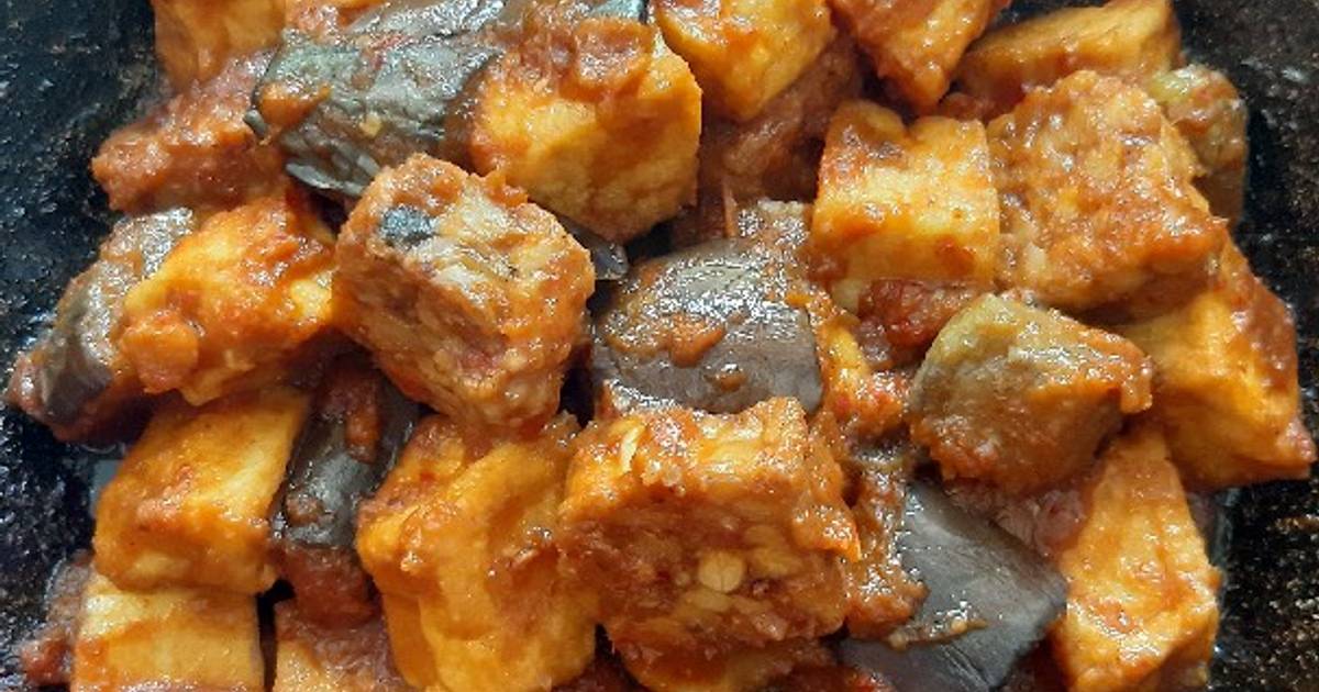 Resep Balado Terung Tahu Tempe Oleh Sundariaza Aza Cookpad