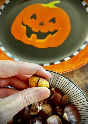 Foto principal de Castañas asadas en Airfryer