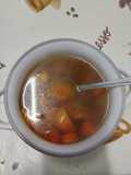 Sopa de pollo estilo coreana (según yo)