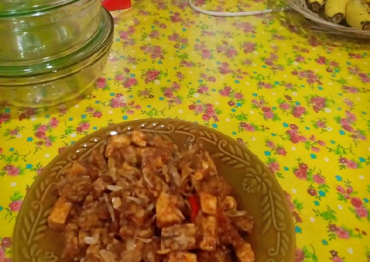 Resep Tempe tahu goreng saos Anti Gagal