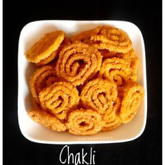 A picture of Chakli.