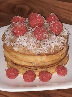 A picture of Coconut pancake.
