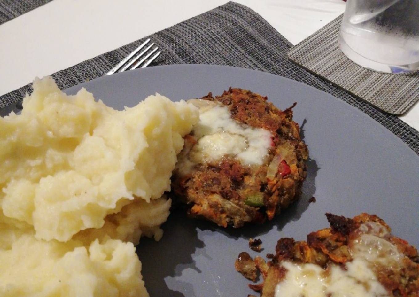 Hamburguesas de lentejas