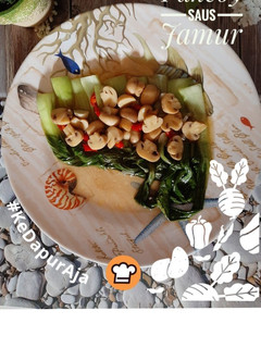 Foto resep Pakcoy Saus Jamur Kancing