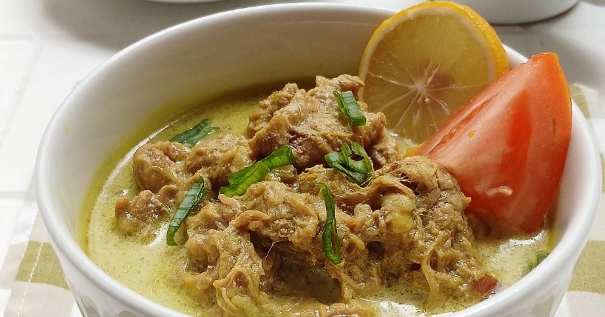Resep Soto Tangkar (tidak Pedas) Rasanya Maknyus