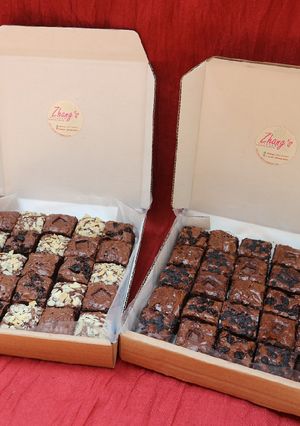 Foto resep Brownies Lembut 😍 Shiny Crust (No BP/SP, No Baking Powder)