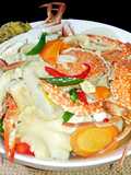 Sop Bening Rajungan Jamur Tiram