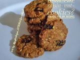 Oat Raisin Nut Cookies
