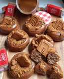 Donuts de crema Lotus casera