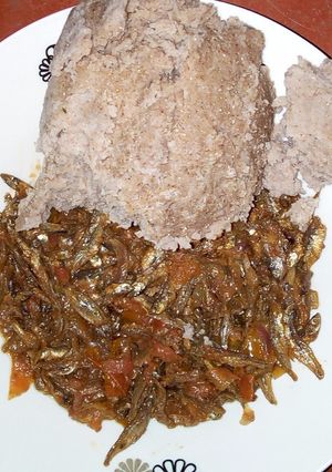 A picture of Fried Omena.