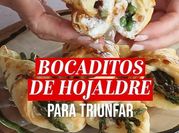 Una foto de queso ricotta y hojaldre