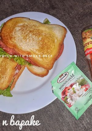 Foto resep Sandwich with smoke beef