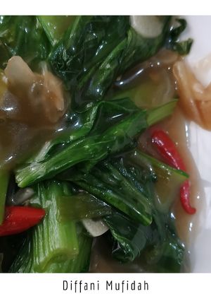 Foto resep Pakcoy Saus Tiram (Clear Skin Diet)