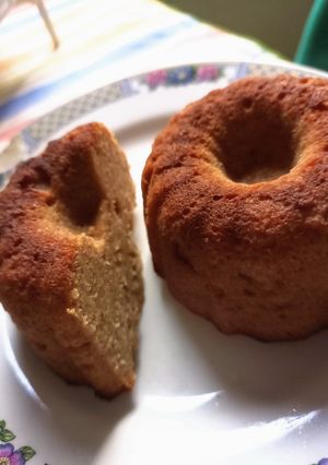 Una foto de Muffins de dulce de leche y banana low carb