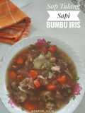 Sop Tulang Sapi Bumbu Iris