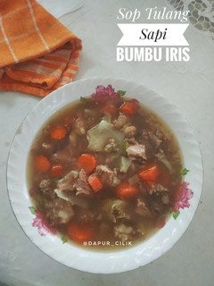 Foto resep Sop Tulang Sapi Bumbu Iris