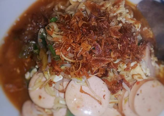 Resep: Indomie Kuah Pedas Menu Enak