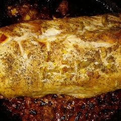 A picture of Salt & Pepper Crusted Pork Loin.