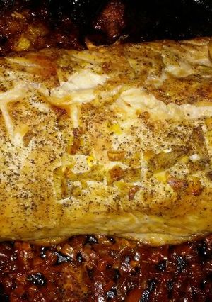 A picture of Salt & Pepper Crusted Pork Loin.