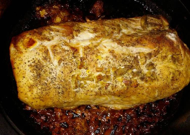 Recipe: Tasty Salt &amp; Pepper Crusted Pork Loin