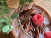 Une photo de mousse au chocolat pour régime