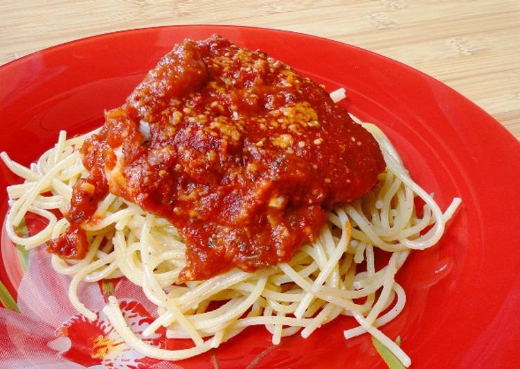 Simple Way to Prepare Homemade Chicken Parmigiana