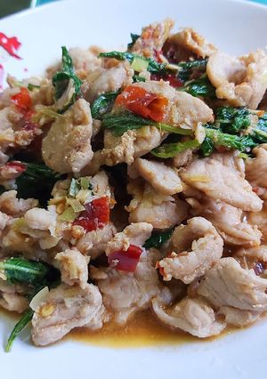 รูปของ ผัดหมูสะท้าน