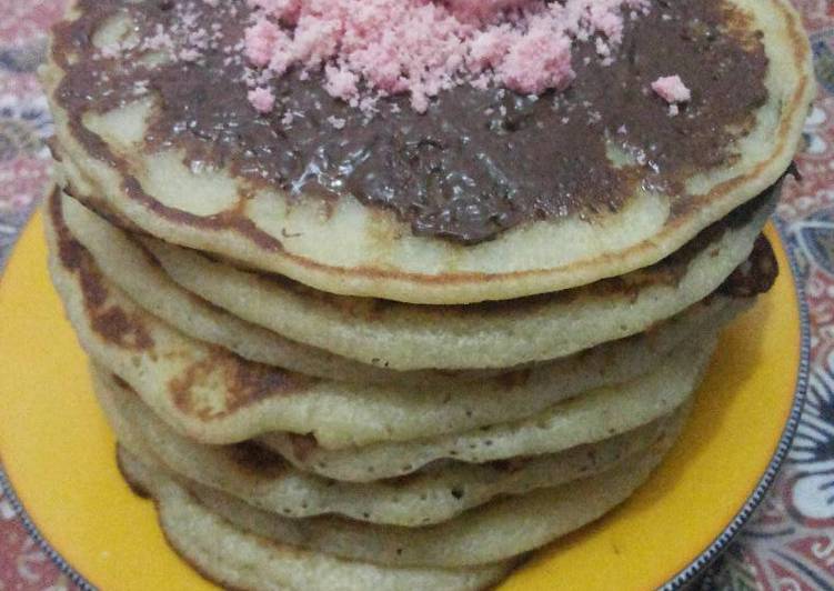 Pancake topping tango