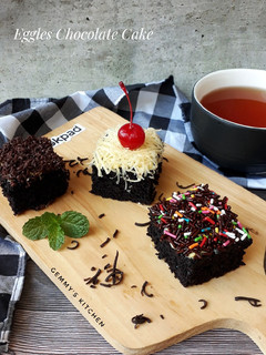 Foto resep Eggless Chocolate Cake
