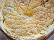 Una foto de quiche lorraine