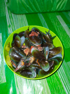 Foto resep Kerang ijo asam manis
