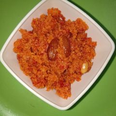Carrot halwa A picture of Carrot halwa.