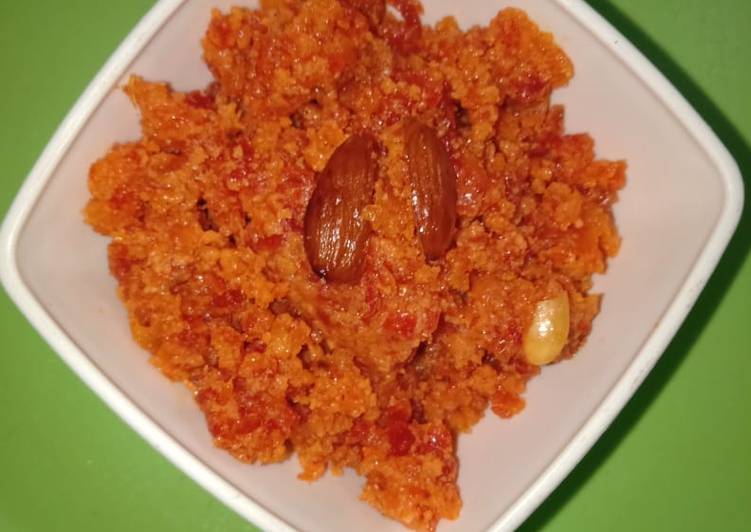 How to Make Super Quick Homemade Carrot halwa