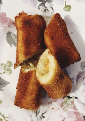 Foto resep Roti Tawar Goreng Isi Sayur