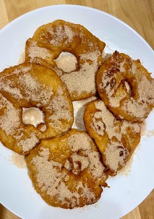 Fahéjas bundás alma recept fotója