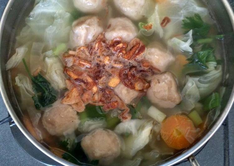 Sop bakso segerr 😋