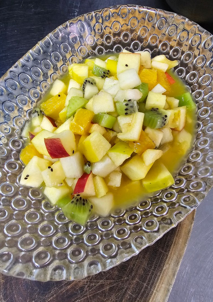 Una foto de Macedonia de frutas 😋
