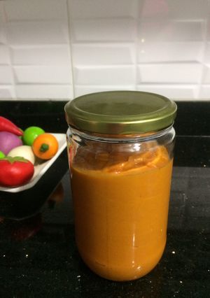 Una foto de Pasta de tomate casera (tipo ketchup)