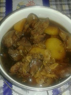 Foto resep Semur kentang ati ayam